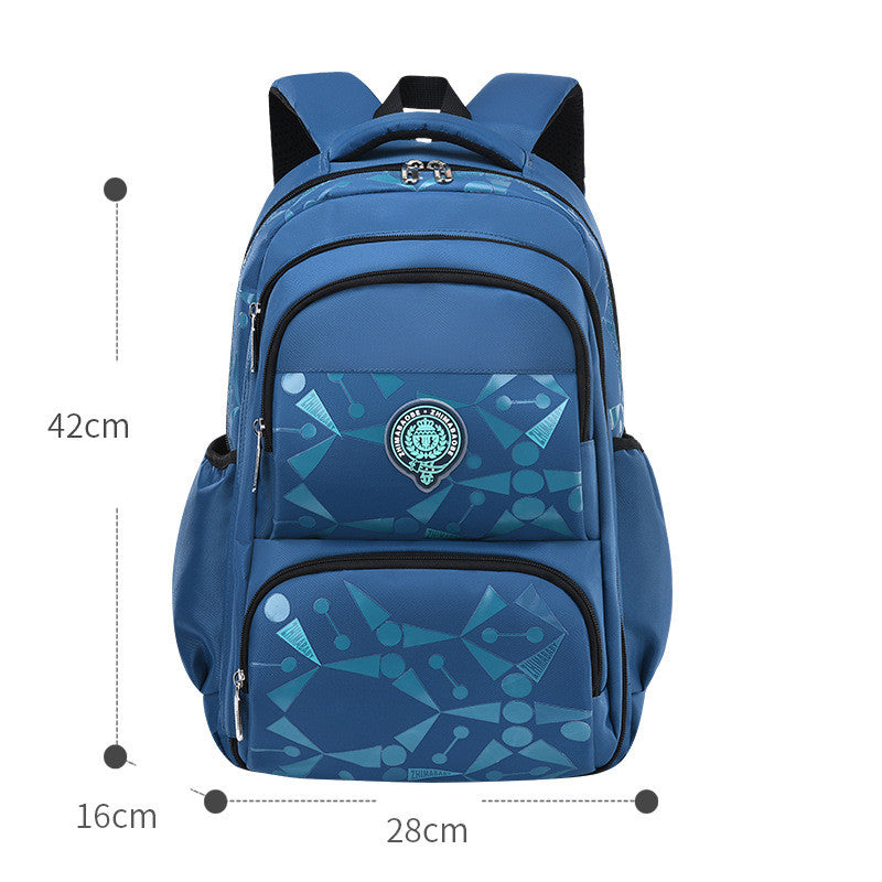 Korean leisure children's schoolbag for primary students by R&G Boutique, featuring a colorful, lightweight design suitable for young kids.