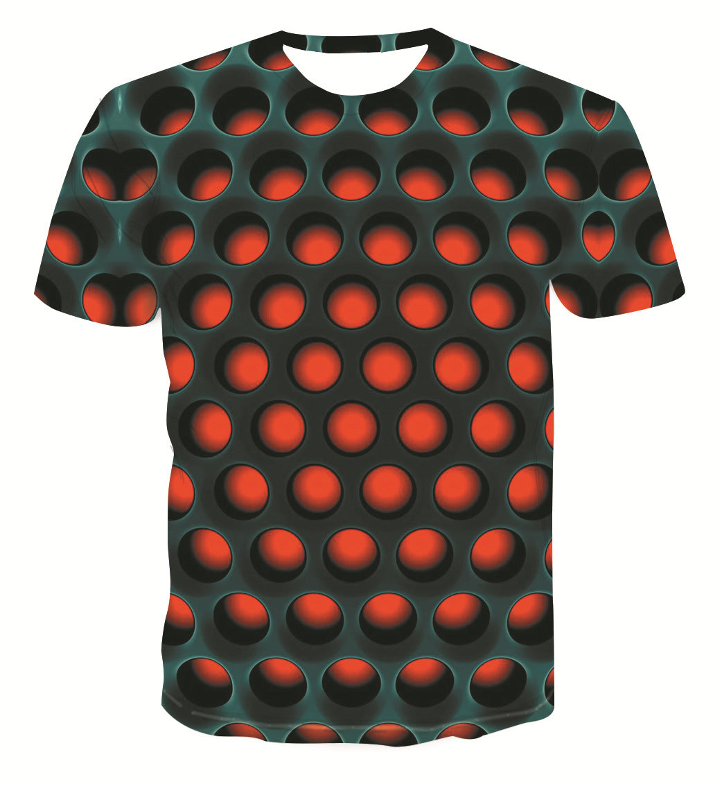 R&G Boutique 3D digital print T-shirt featuring vibrant, detailed graphic design on front, casual fit, and comfortable fabric.