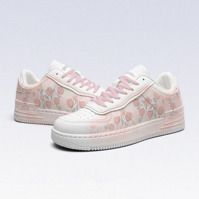R&G Boutique breathable all-match tulip board shoes with stylish design and comfortable fit, perfect for casual wear.