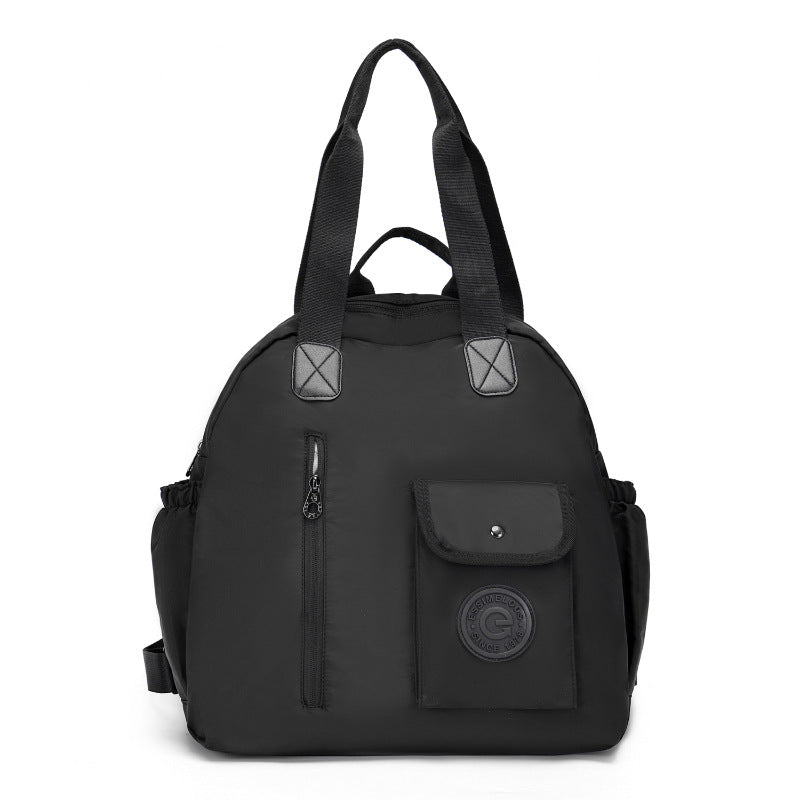 Outdoor lightweight large capacity backpack by R&G Boutique, featuring multiple compartments and a versatile design for women.