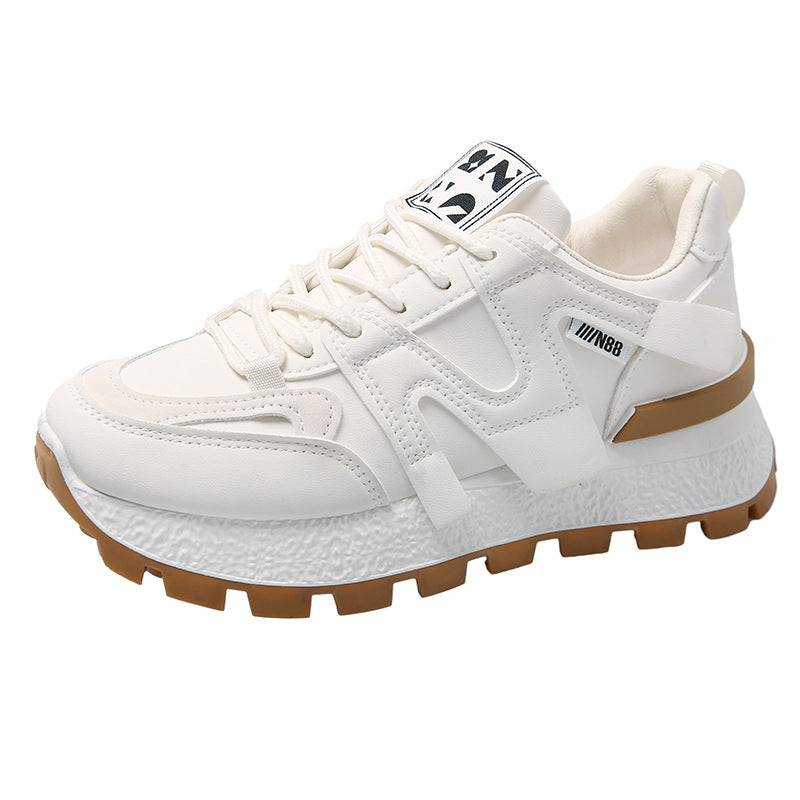 Women's all-matching student running sneaker by R&G Boutique, featuring lightweight design and stylish athletic look.