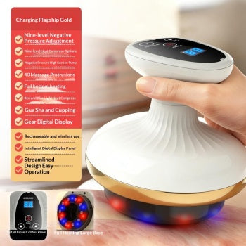 Electric Meridian Brush Home Abdominal Massager